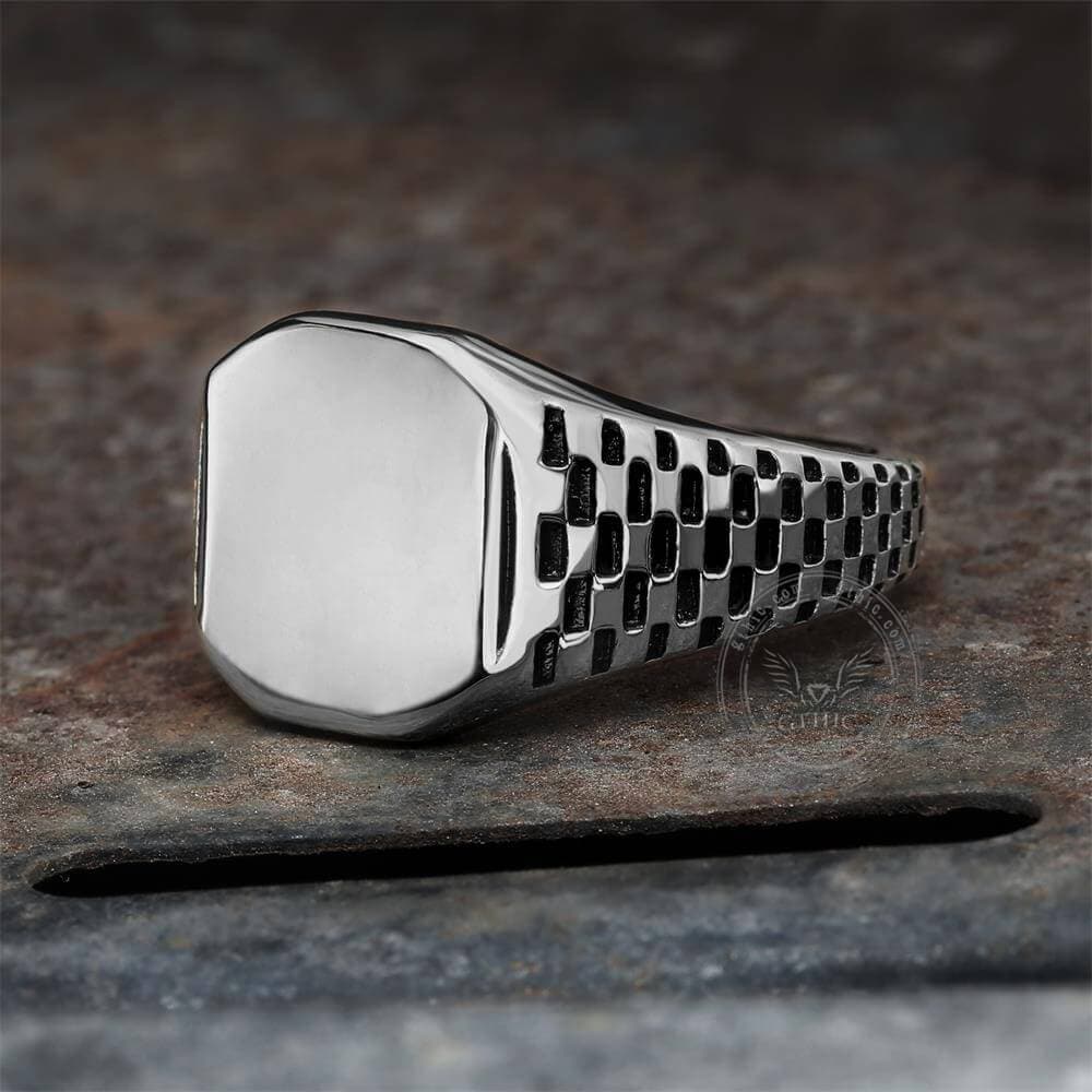 Classic Smooth Stainless Steel Ring