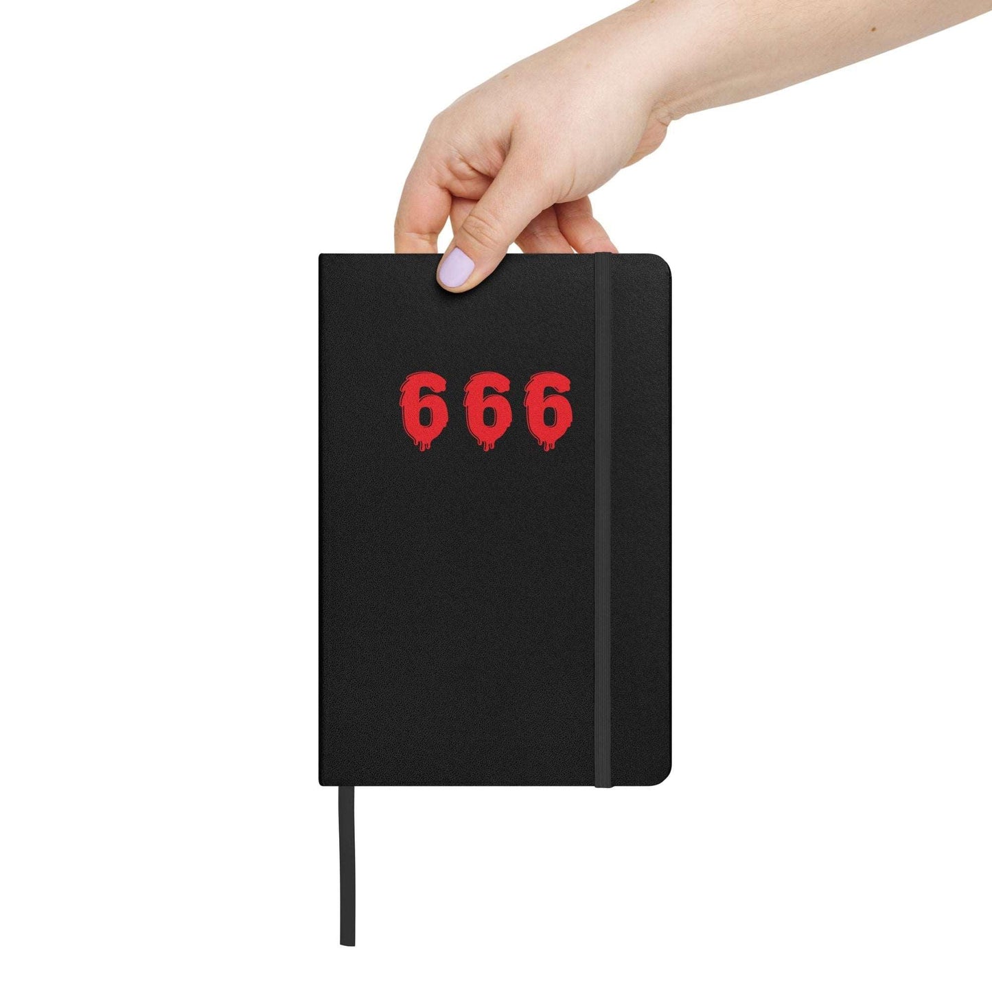 Red 666 Melting Hardcover Bound Notebook - Premium  from Lizard Vigilante - Just $21.69! Shop now at Lizard Vigilante