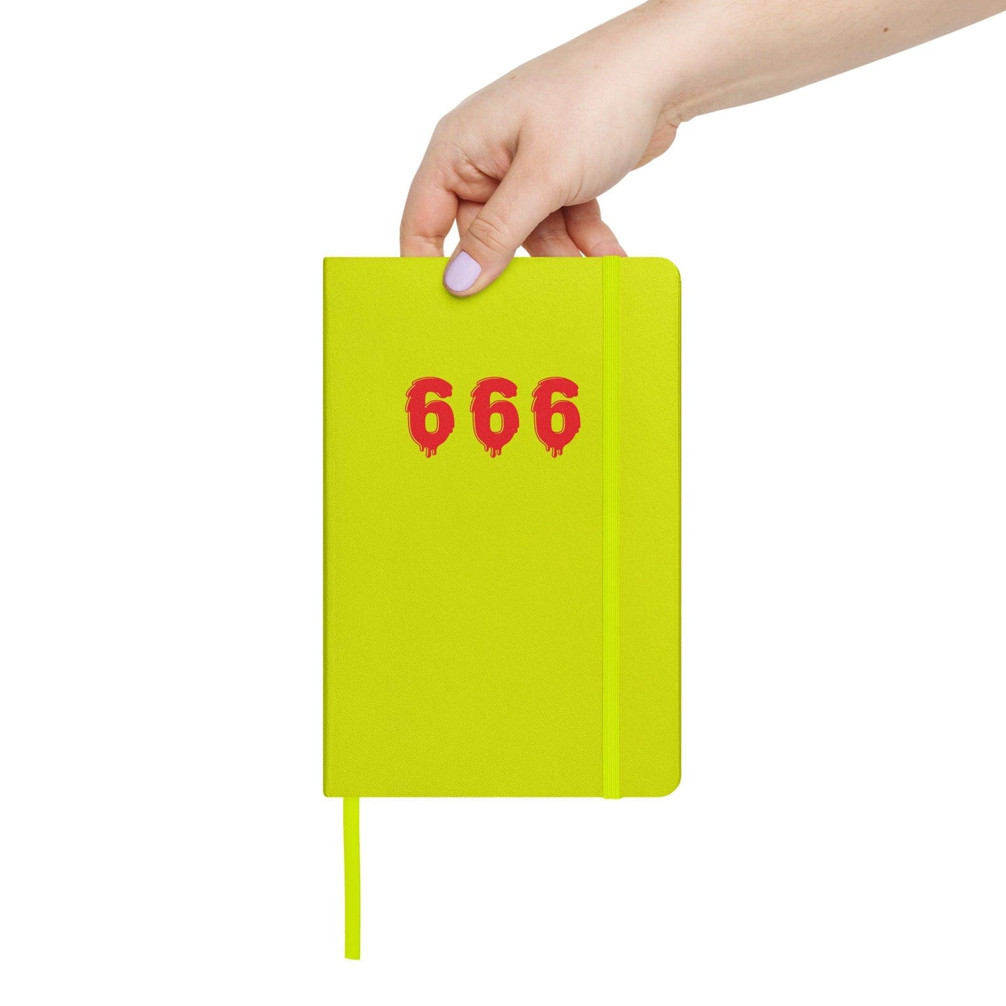 Red 666 Melting Hardcover Bound Notebook - Premium  from Lizard Vigilante - Just $21.69! Shop now at Lizard Vigilante