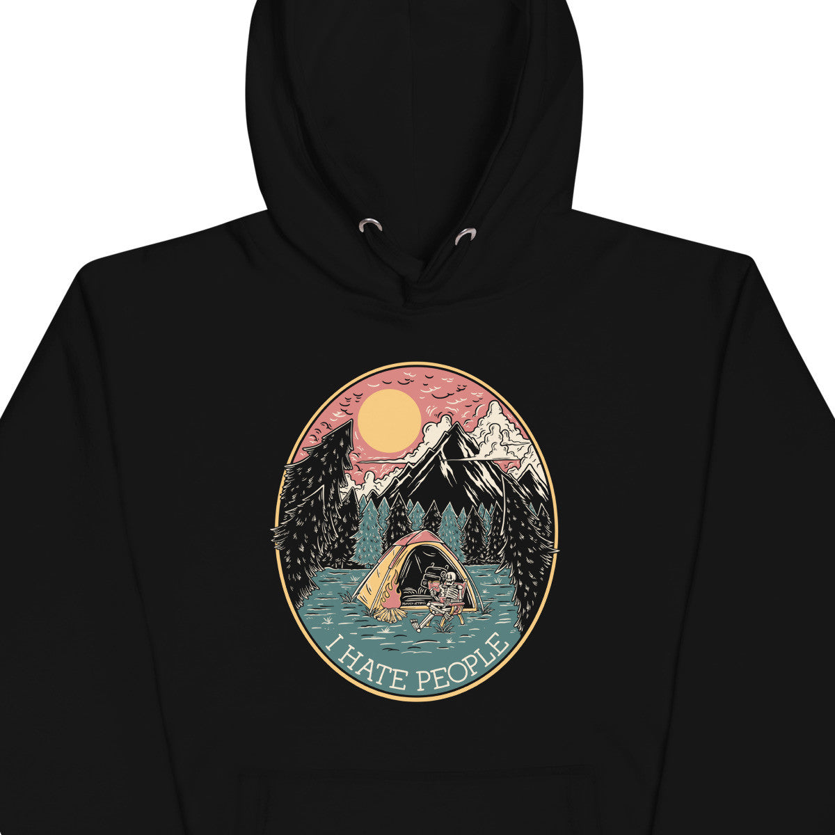 I Hate People Hoodie