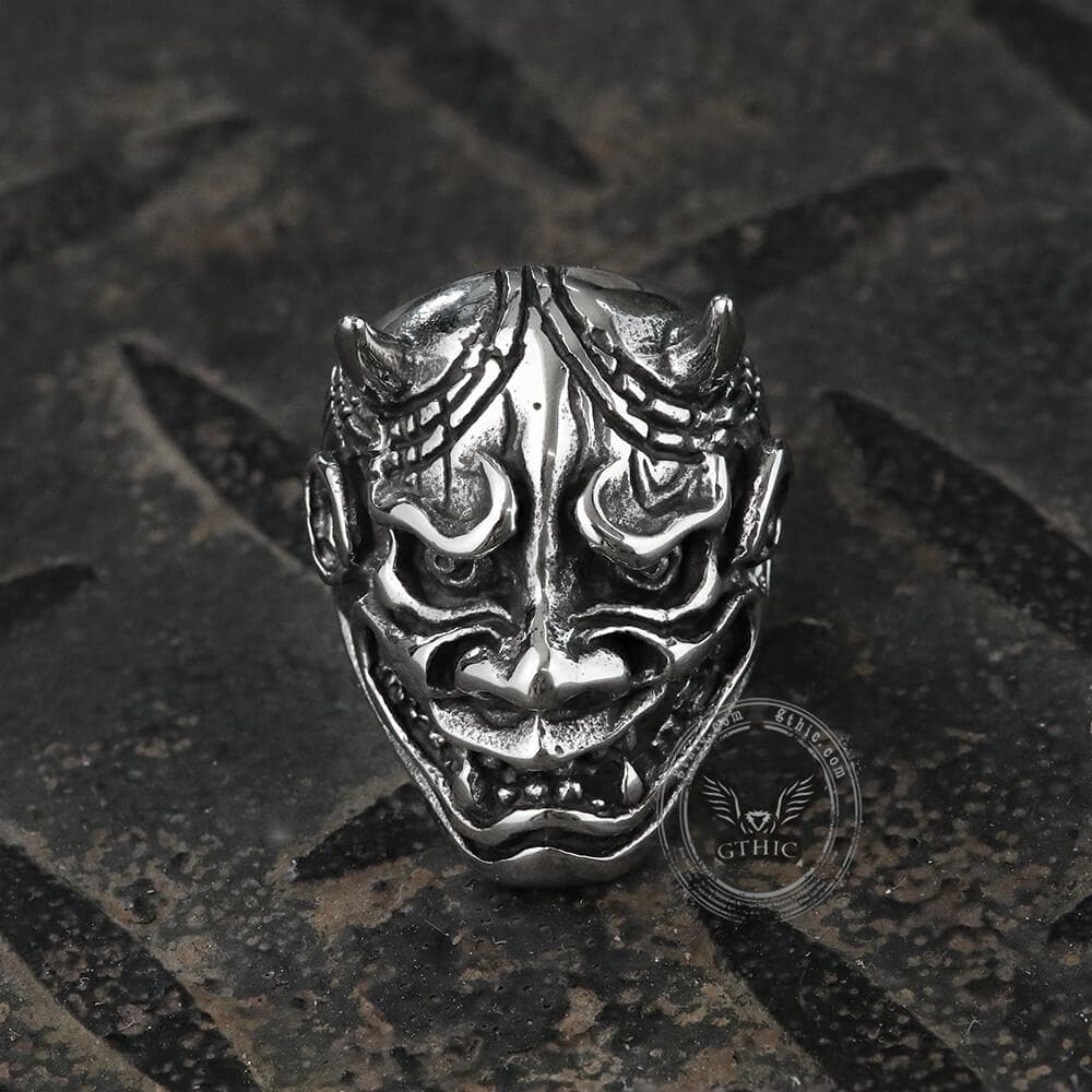 Demon Oni Stainless Steel Ring