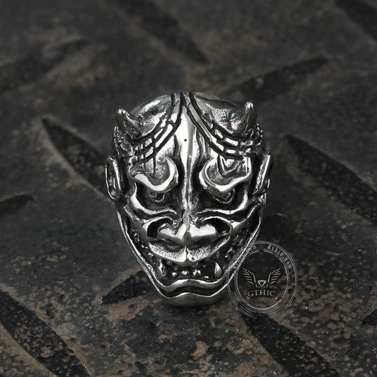 Demon Oni Stainless Steel Ring