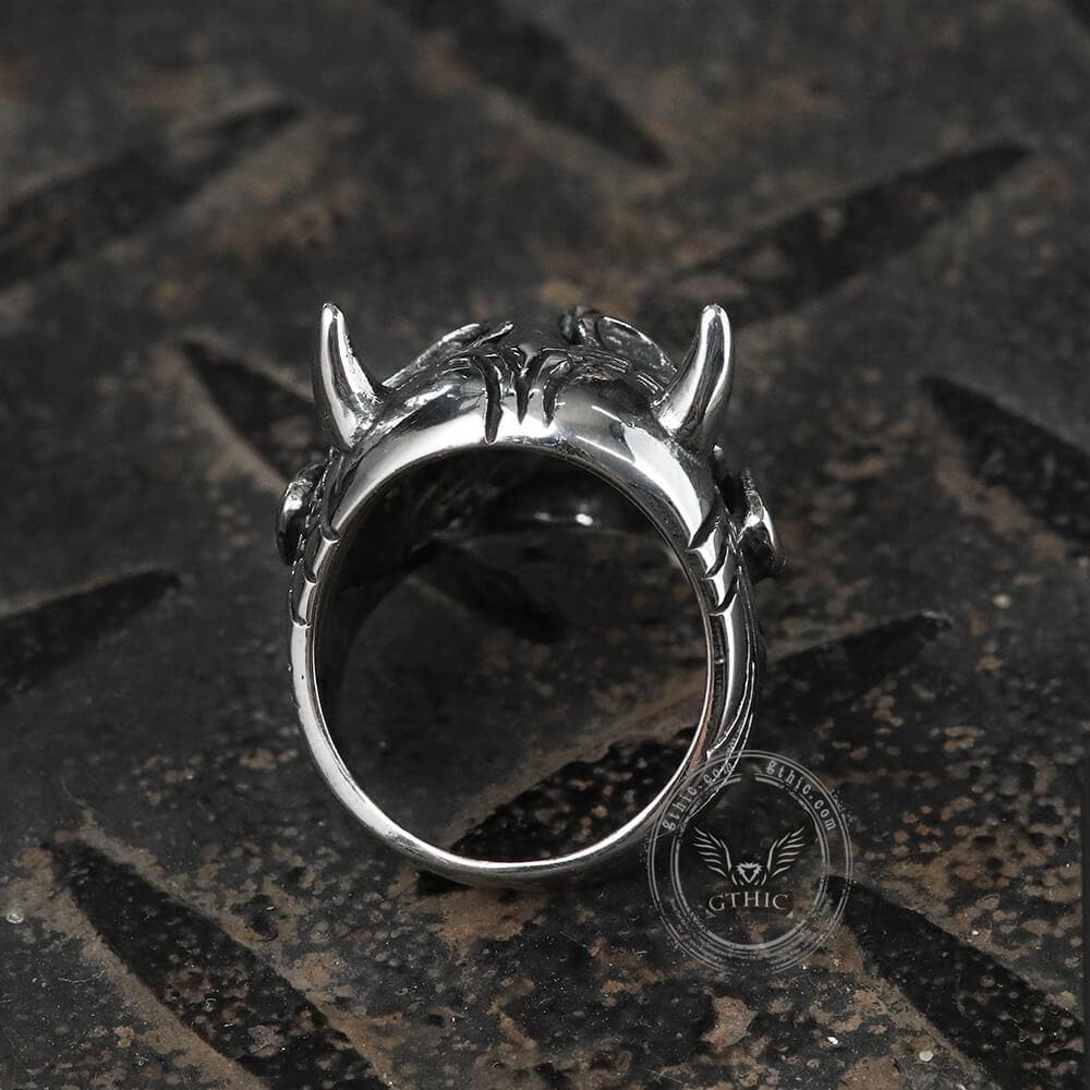 Demon Oni Stainless Steel Ring