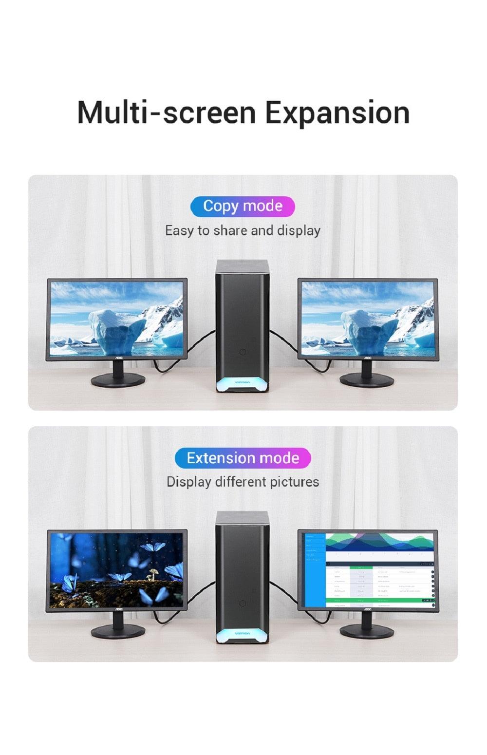 High Speed 32.4Gbps Slim And Flexible 1.4 8K 4K HDR 60Hz DisplayPort Cable Adapter For Video PC Laptop TV Monitor