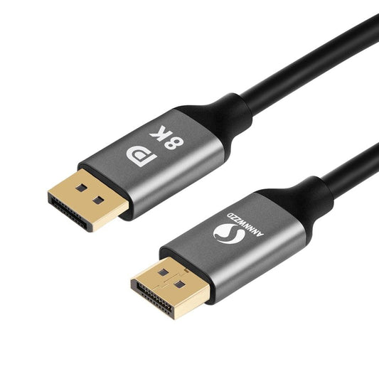 High Speed 32.4Gbps Slim And Flexible 1.4 8K 4K HDR 60Hz DisplayPort Cable Adapter For Video PC Laptop TV Monitor