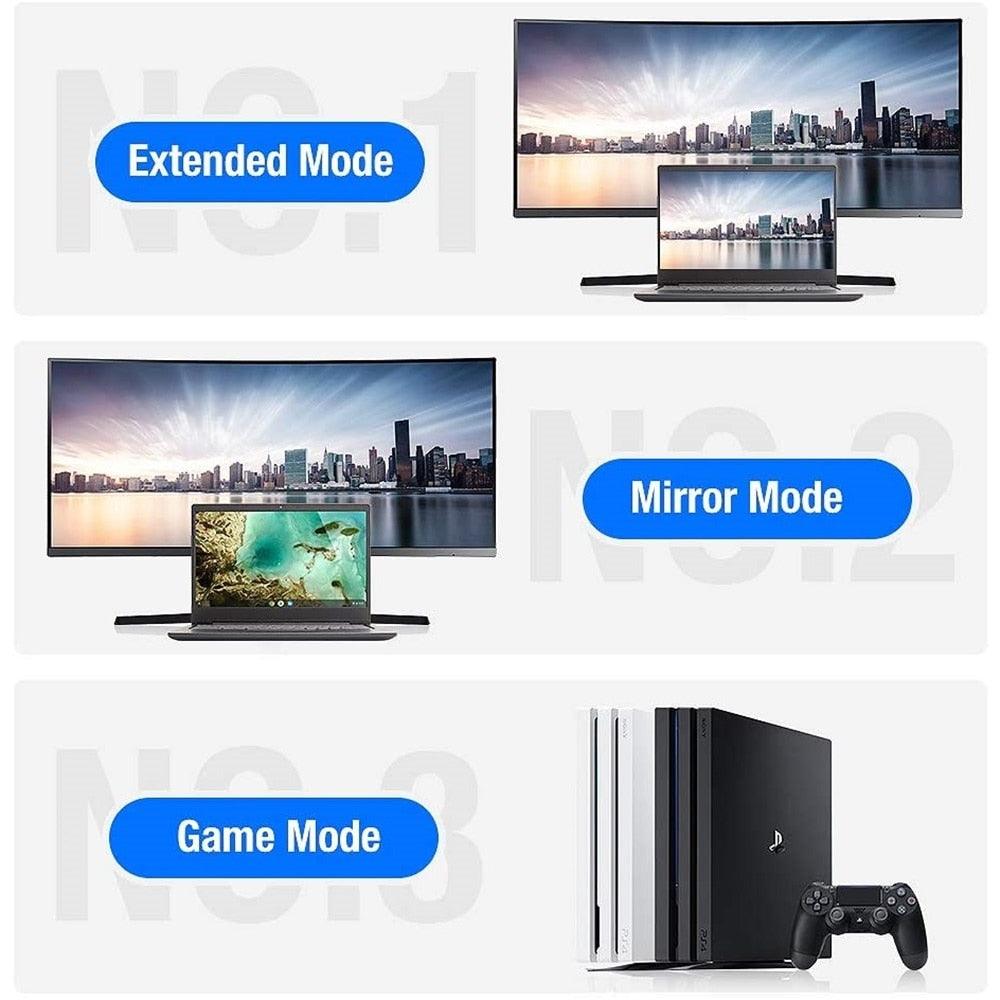 High Speed Display Port TV Cable Audio 8K Video Cable Compatible For PC And Laptop Portable Projector DP1.2 DP1.4 Lightweight Cable