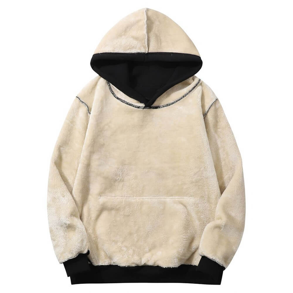 Autistic And Ready To Fuck Warm Fleece Sherpa Lined Hoodie