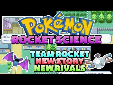 Pokemon Rocket Science GBA ROM Hack Video Game Cartridge Custom Gameboy Advance
