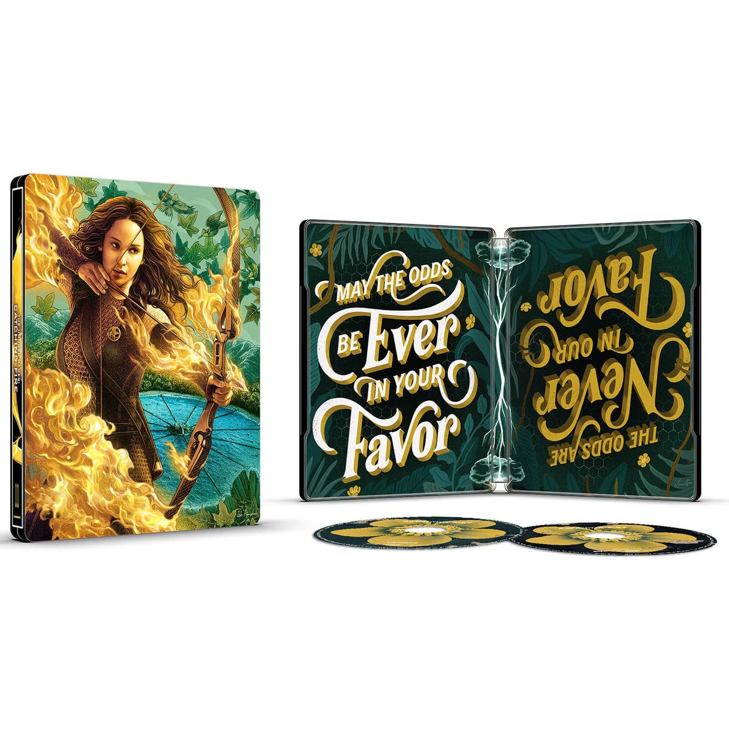 The Hunger Games - Ultimate Steelbook Collection (4K UHD + Blu-Ray + Digital)