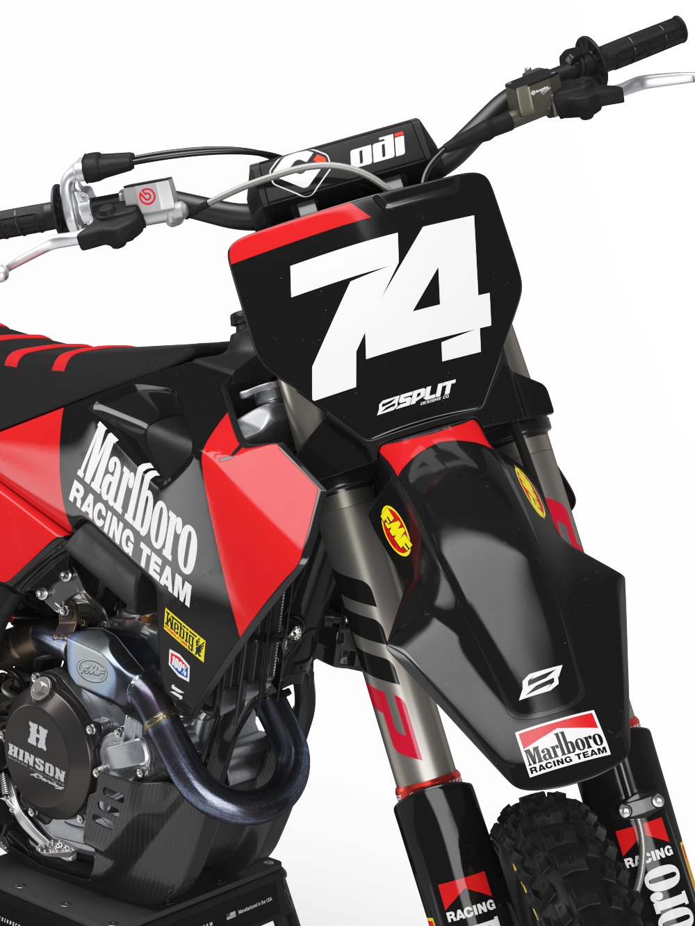 Formula 1 Racing Black Graphics Kit