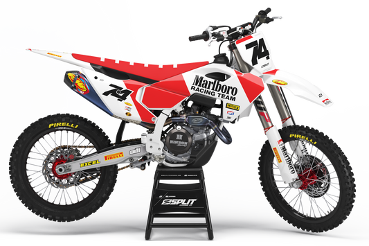 Formula 1 Racing White Graphics Kit