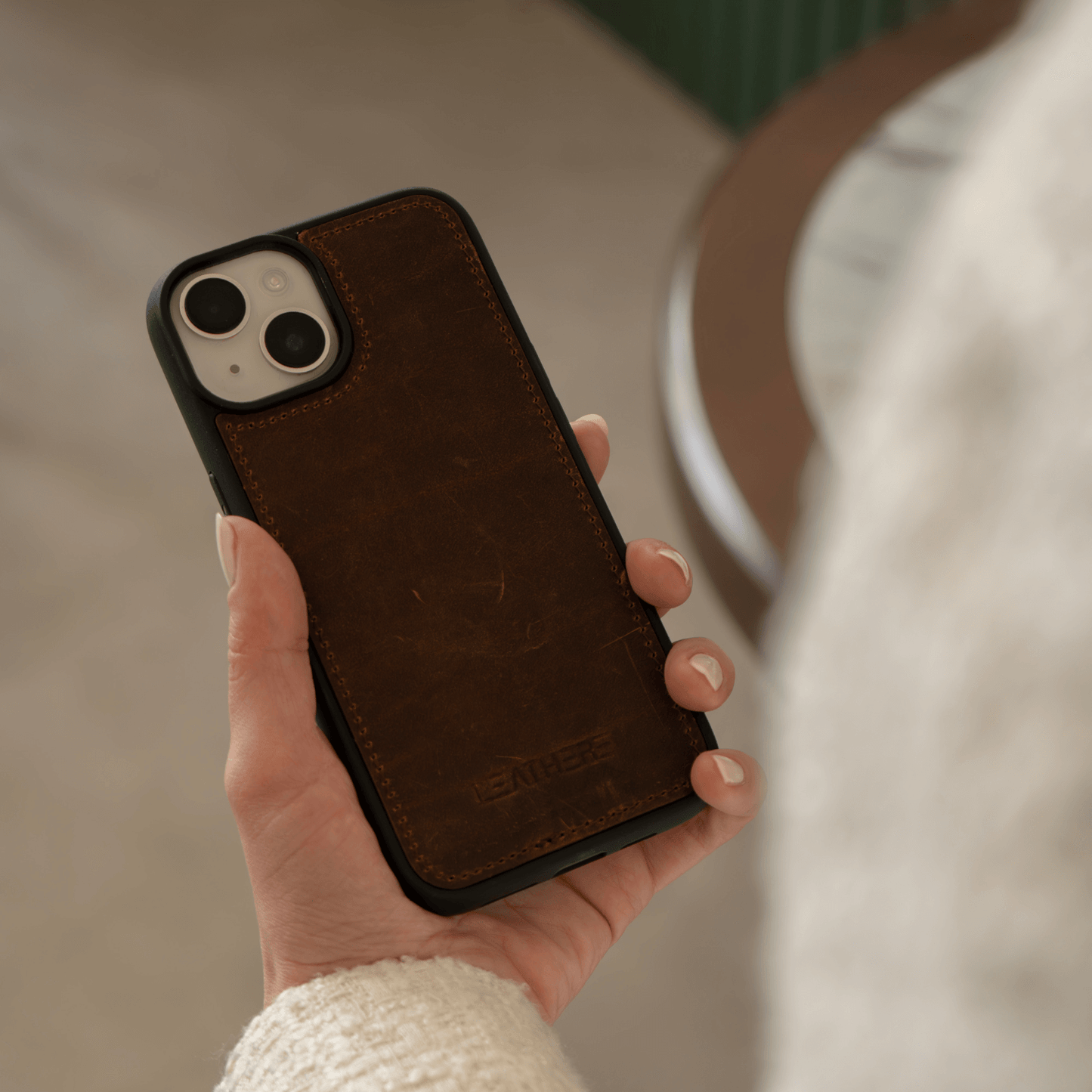 iPhone 16 Series Pink Leather Wallet Case - New York