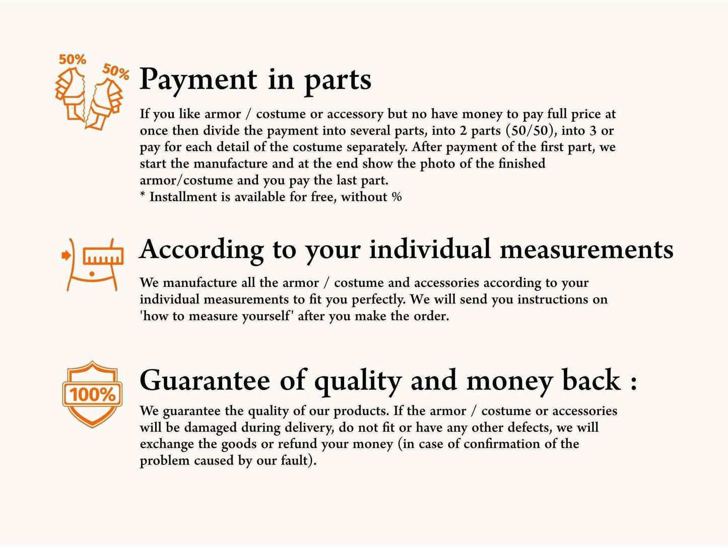 Battler leather gloves for LARP