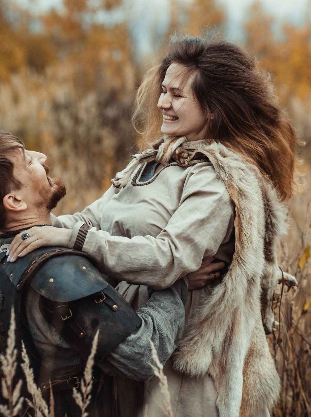 Viking apron dress “Astrid”