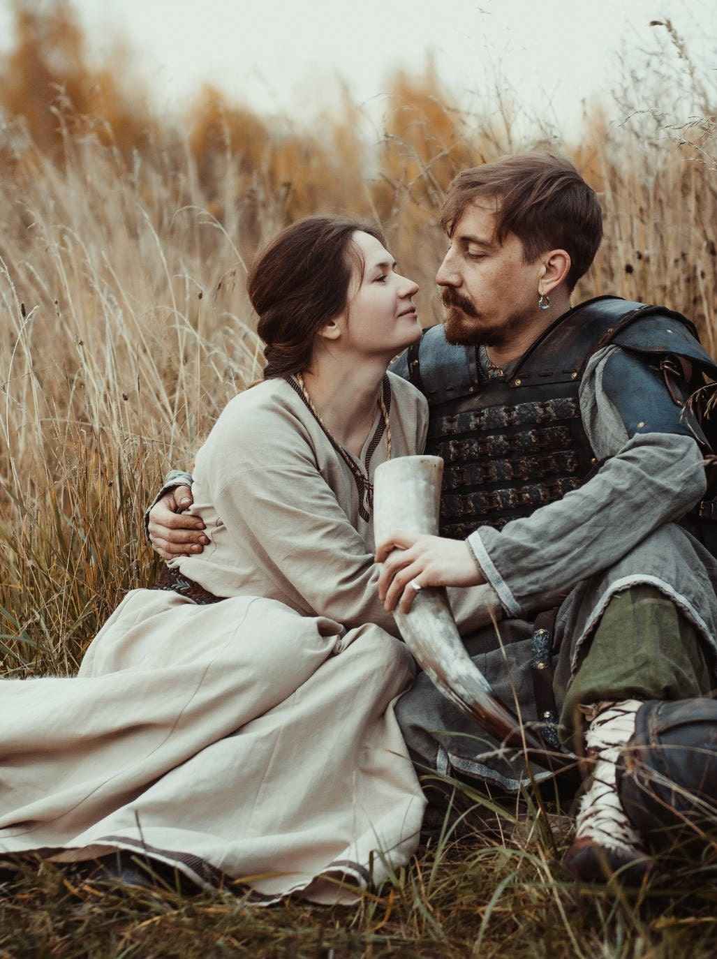 Viking apron dress “Astrid”