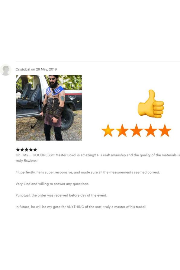 Khal Drogo costume (Game of Throne)