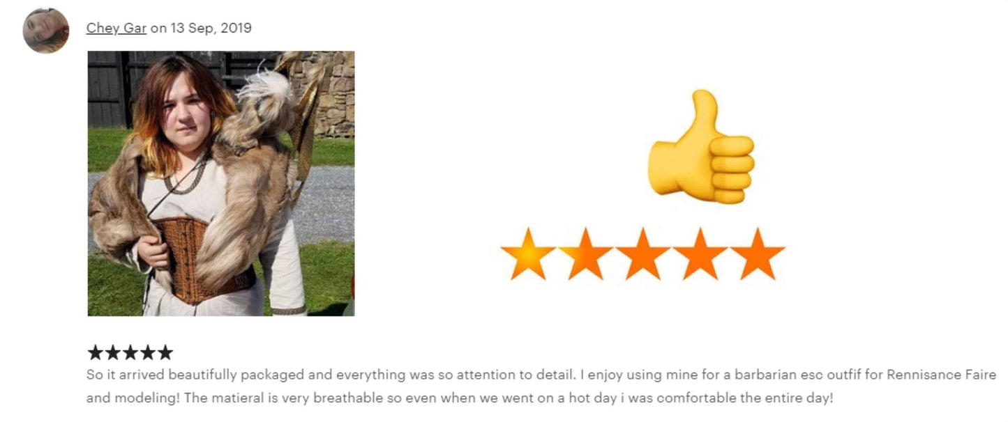 Viking apron dress “Astrid”