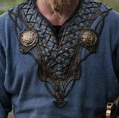 Viking leather breastplate