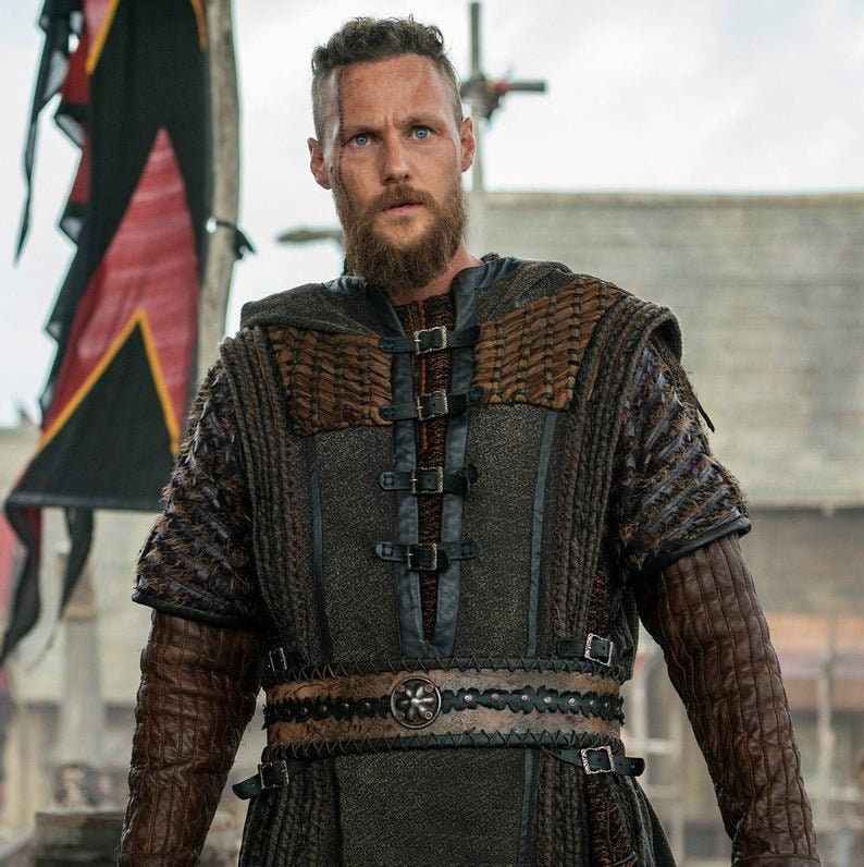 Ubbe leather wide belt