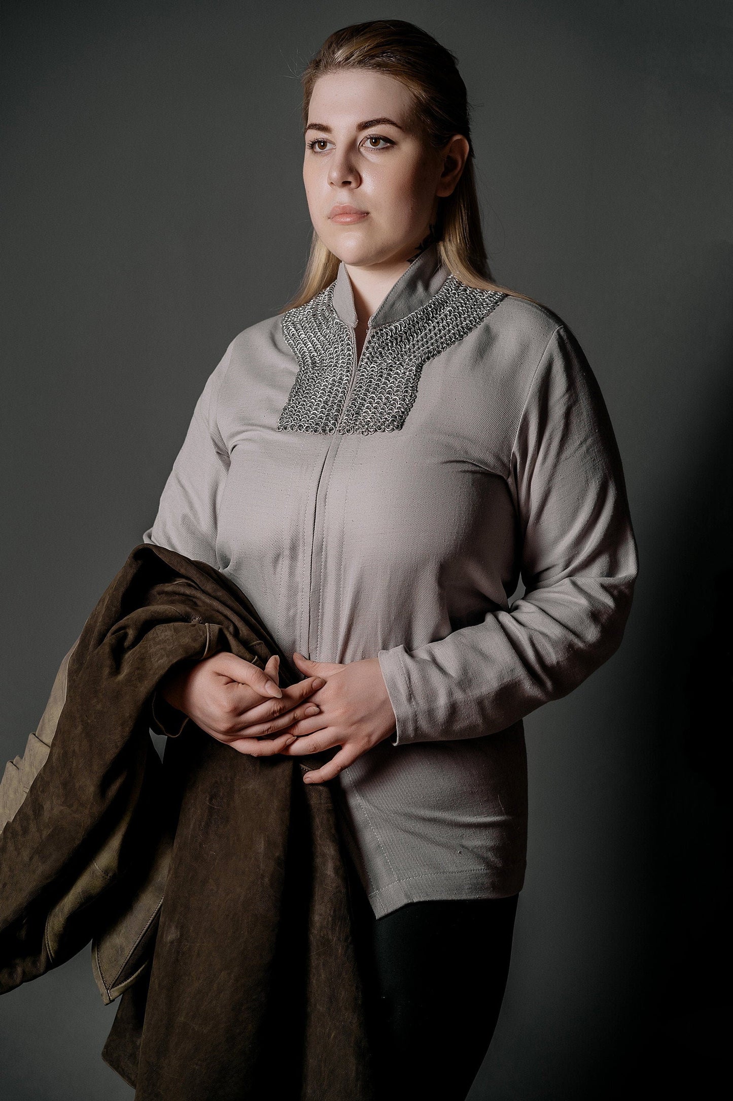 Legolas shirt with chainmail collar (Lord of the Rings)