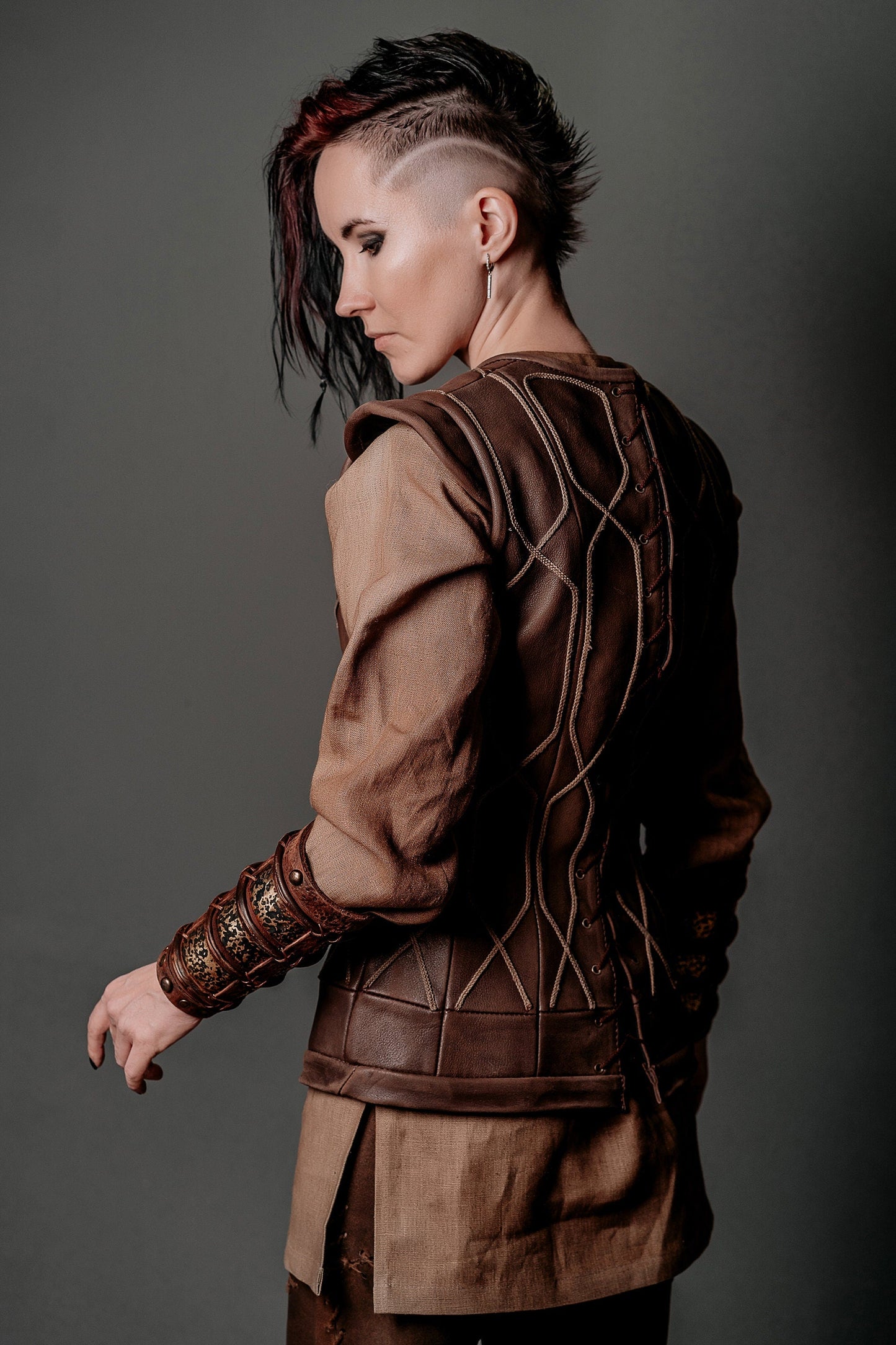 Porunn leather vest (Vikings)