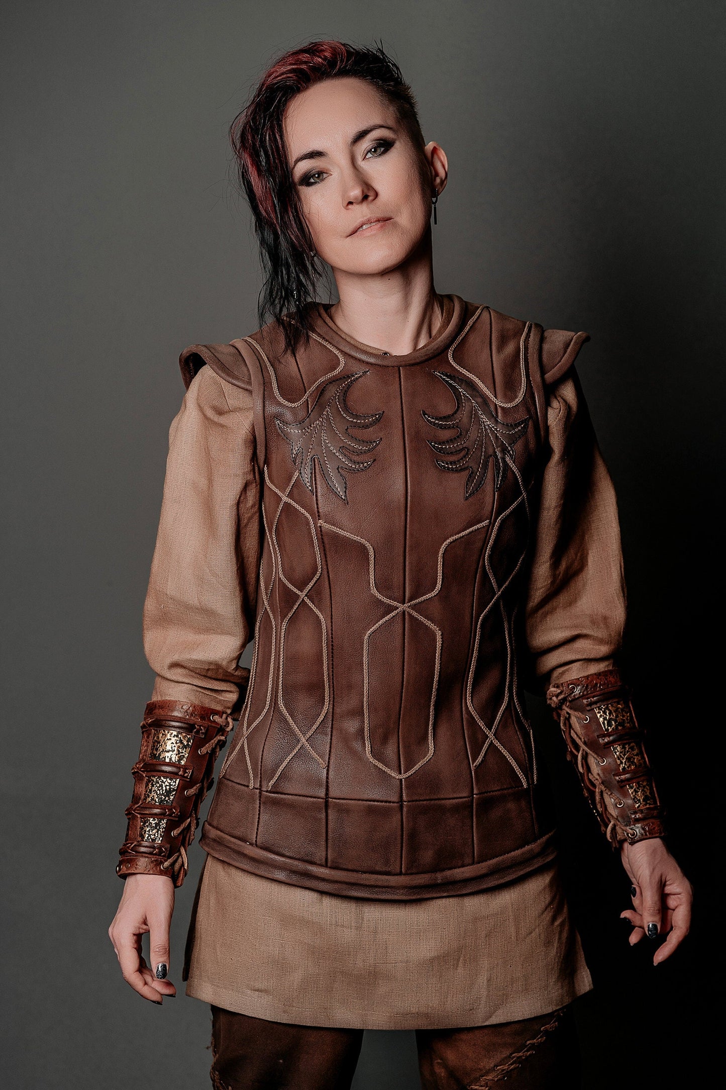 Porunn leather vest (Vikings)