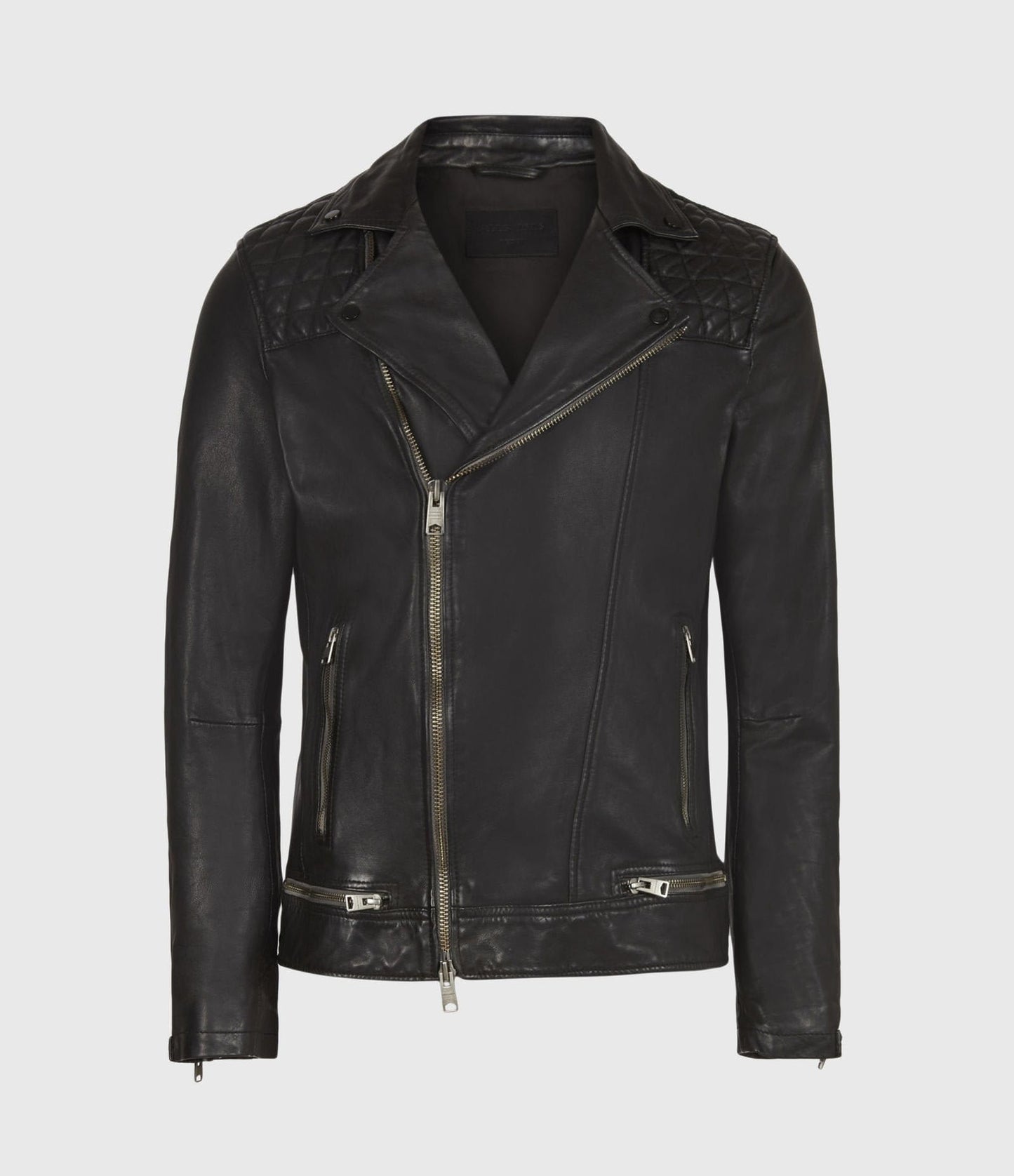 Handmade Conroy Leather Biker Jacket