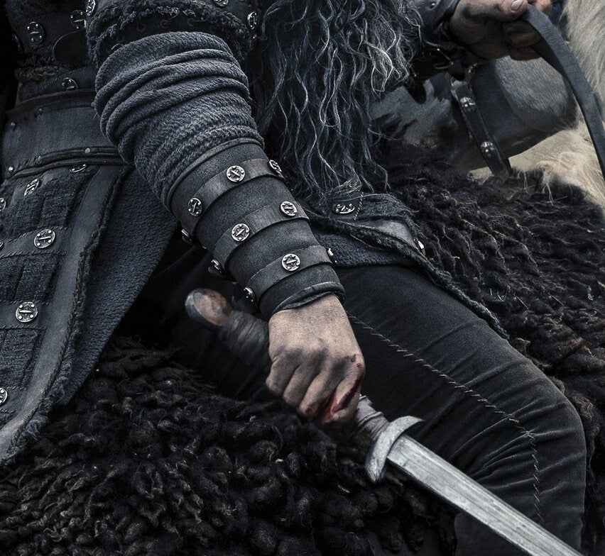 Uhtred larp leather bracers (Last Kingdom)