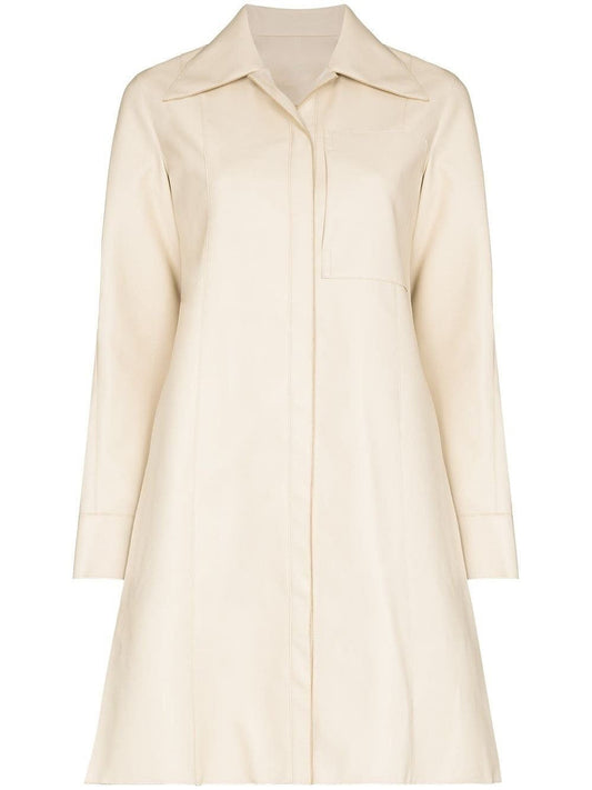 Handmade Eco-Leather Longline Shirt