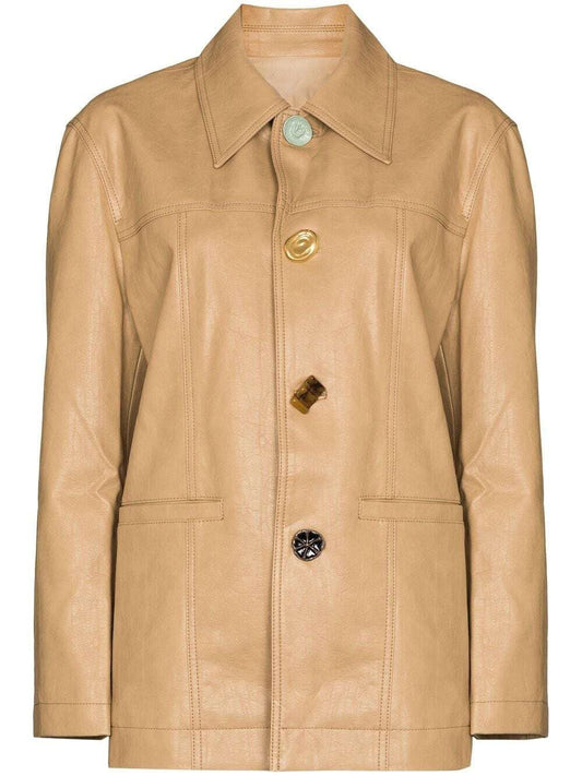 Handmade Cameron Faux-Leather Jacket