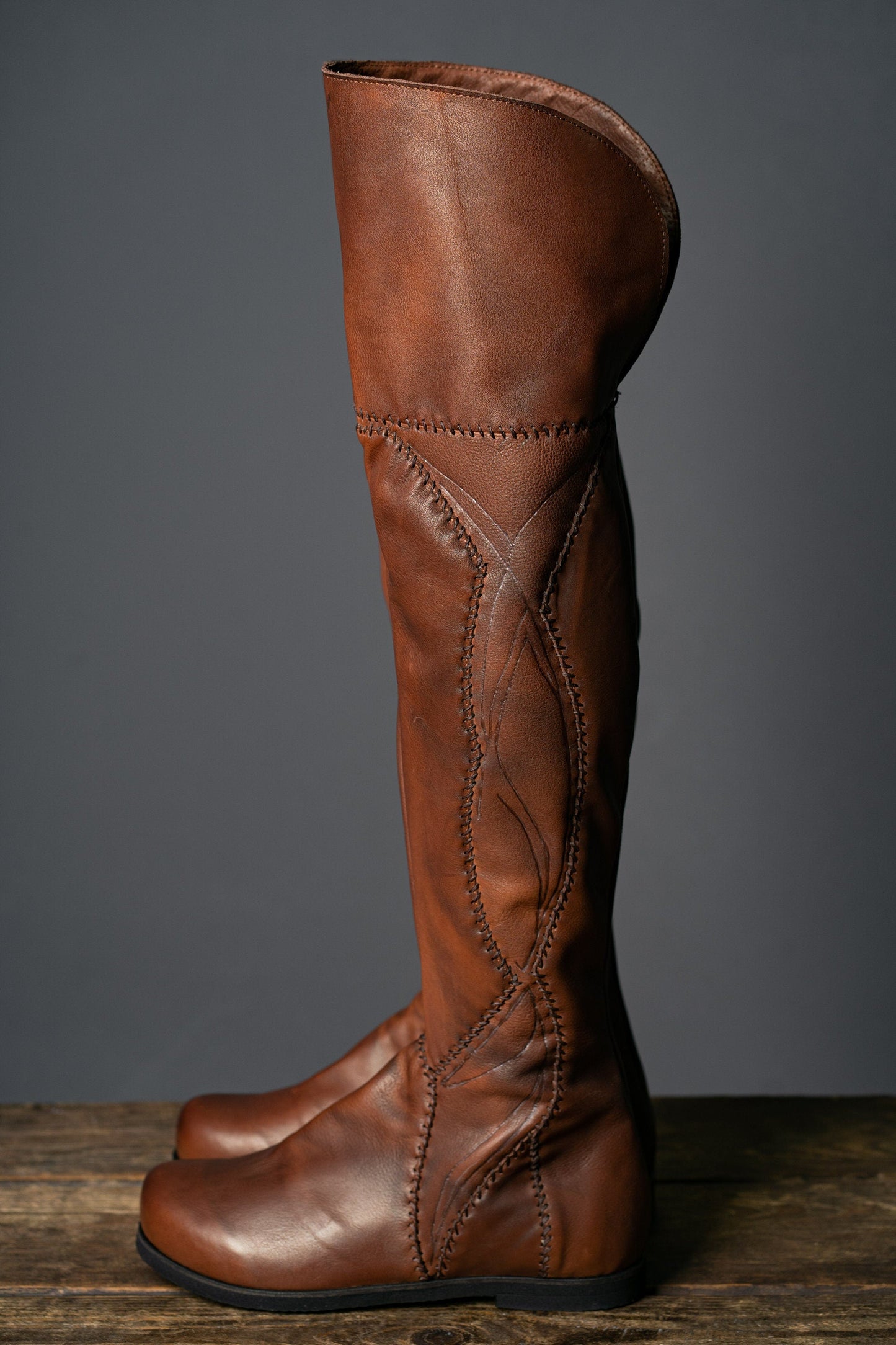 Tauriel leather high boots (The Hobbit)