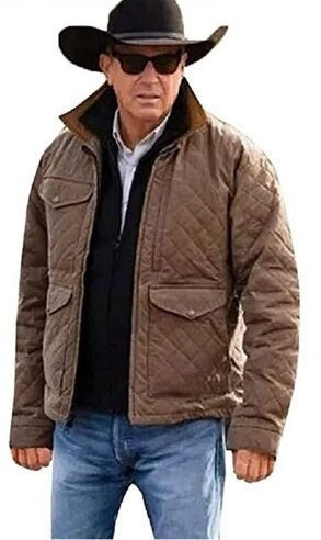 Handmade  Yellow Stone Kevin Costner Jacket Handmade Costume.