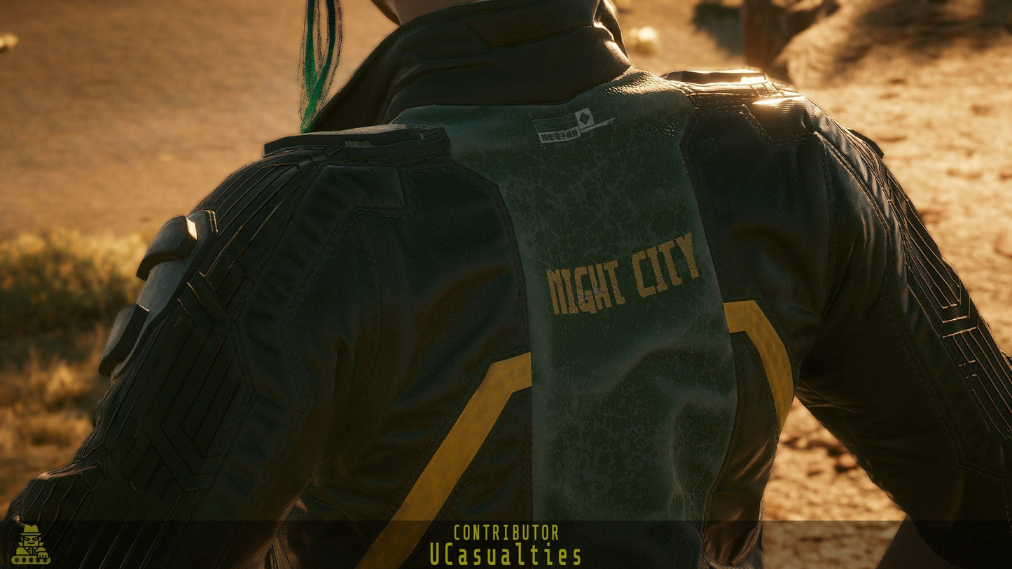 Handmade  Old Edge runners Jacket