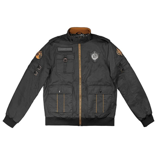 Handmade Destiny 2 Root Of Nightmares Grey Bomber Raid Jacket for Cosplay Comic con