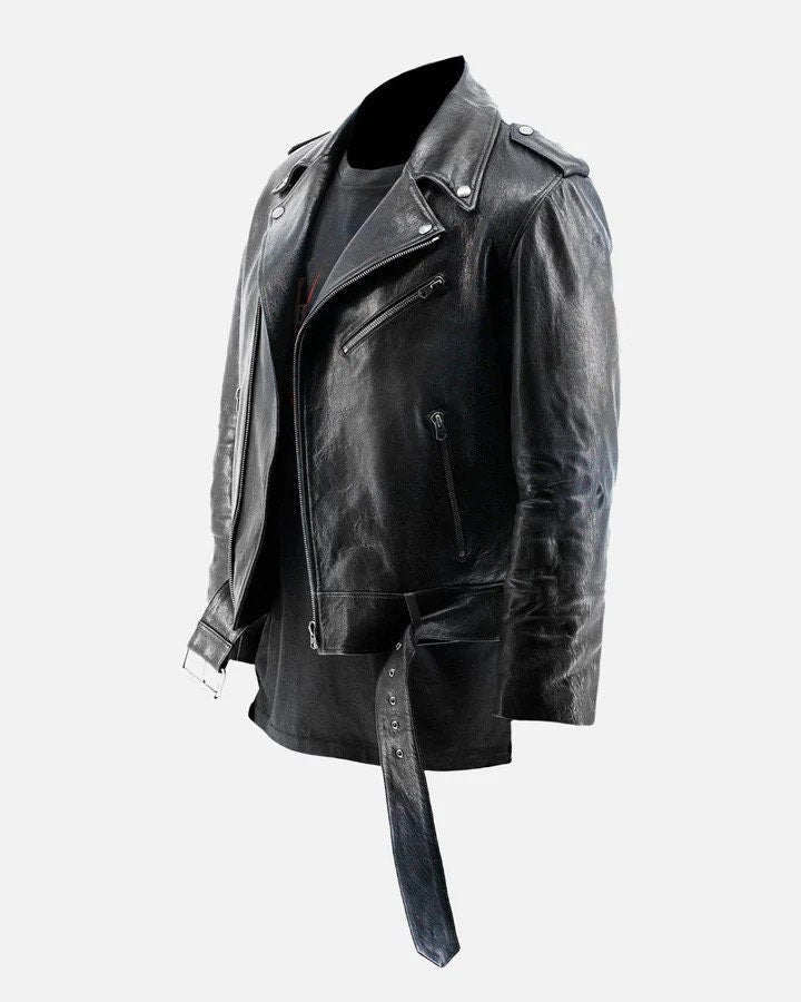 Handmade Diablo Leather Jacket for Cosplay Diablo IV Gaming Cosplay Jacket