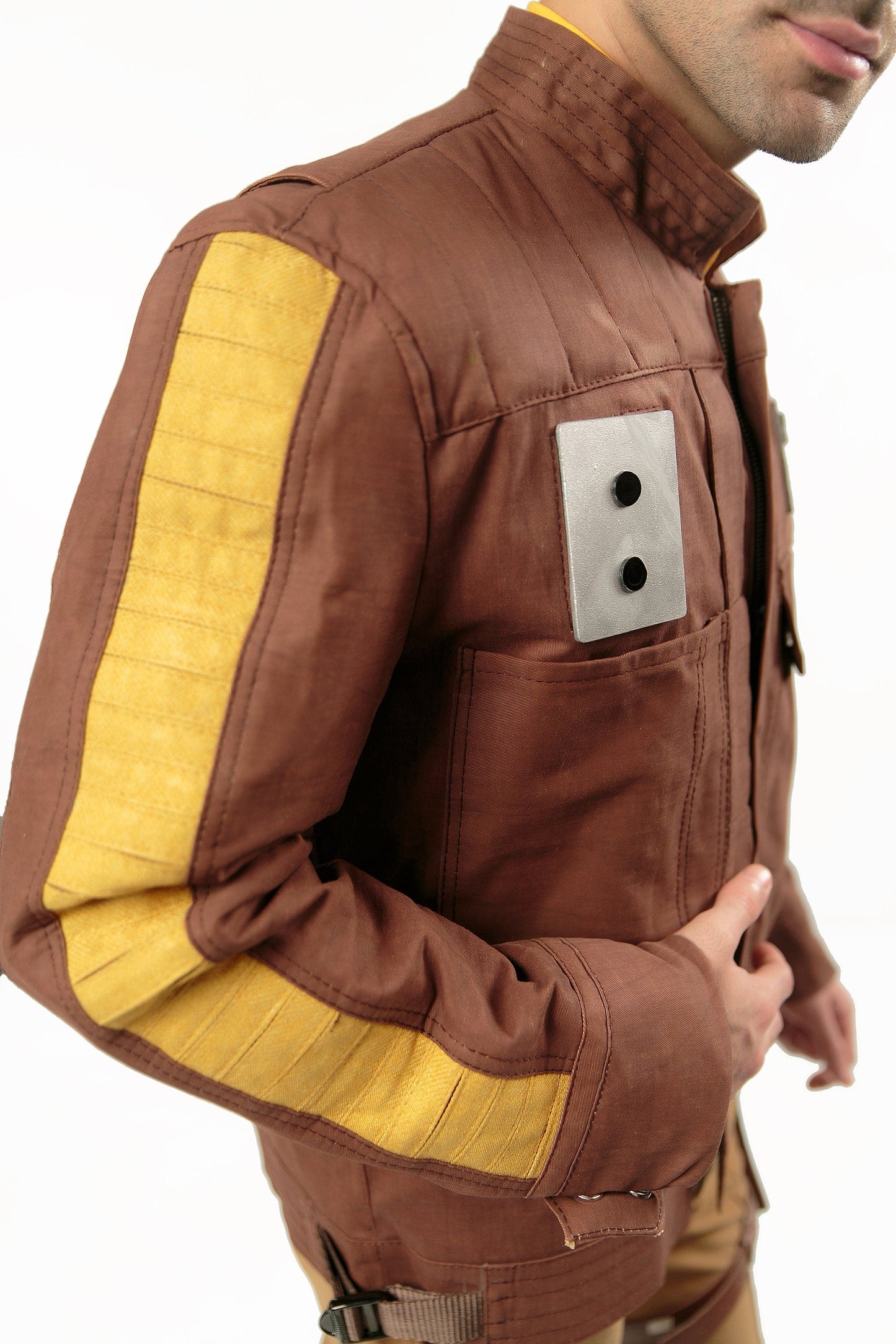 Rogue One Star Wars Captain Cassian Andor Costume - Handcrafted Cosplay Outfit by Ox & Bulls