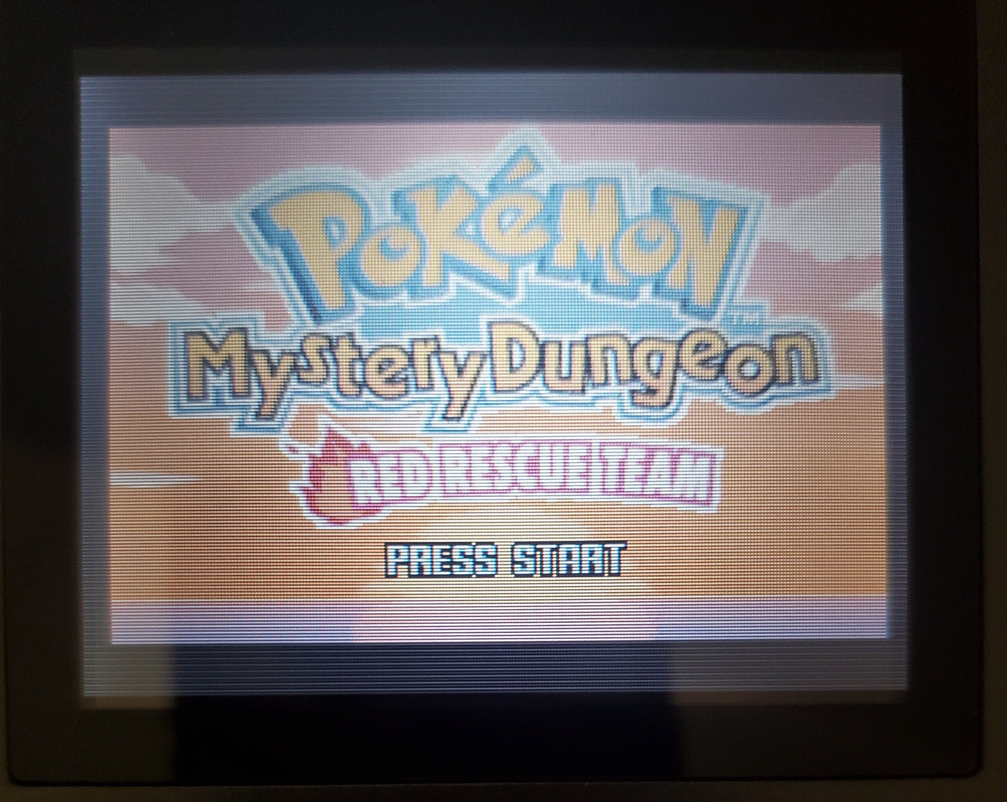 Pokemon Mystery Dungeon Red Rescue GBA ROM Hack Video Game Boy Advance