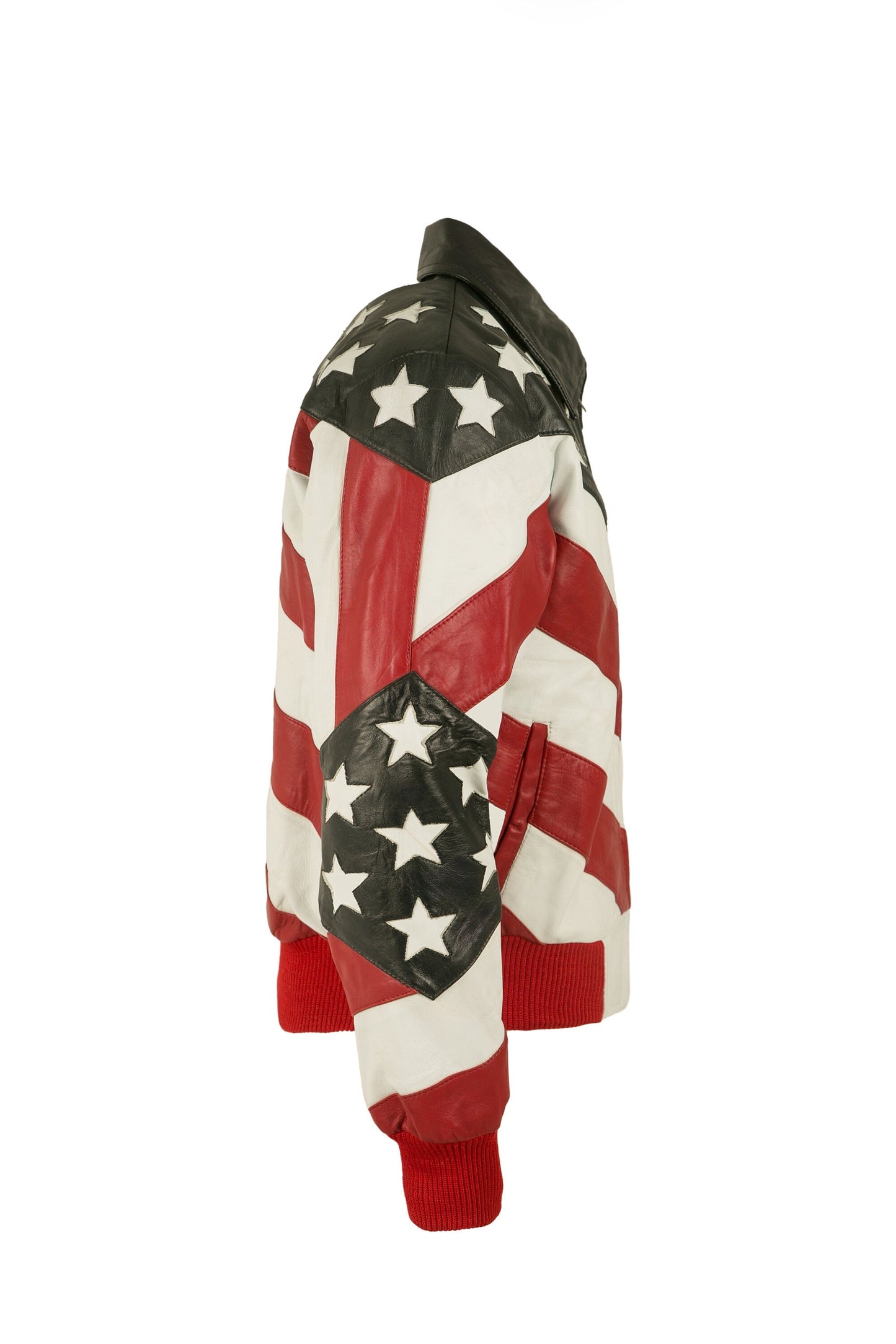 The 4th of July American Flag Jacket 'Merica jacket' Handcrafted by Ox and Bulls