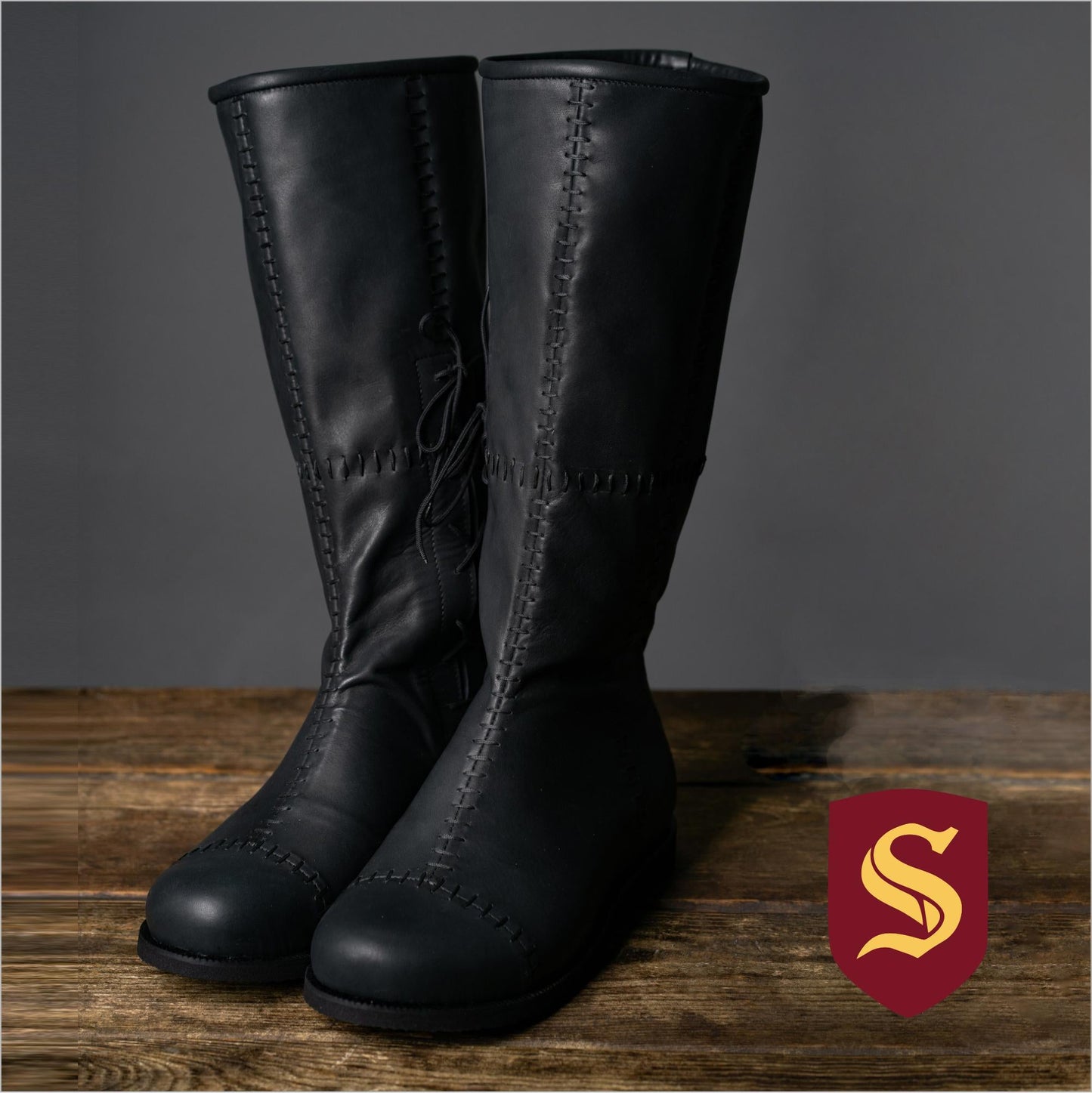 Aragorn's Black Leather Boots