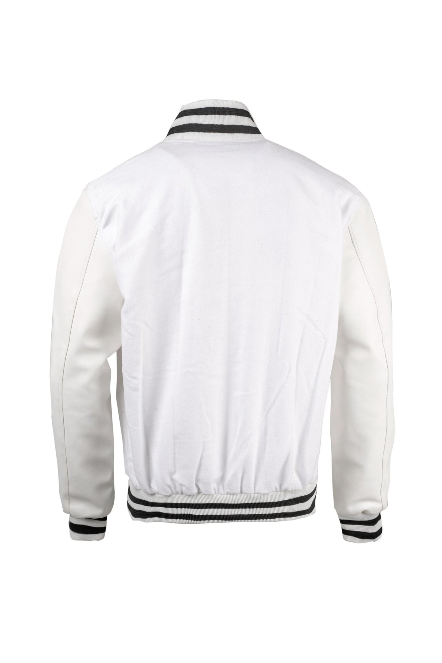Weeknd  Varsity Jacket White and Black Varsity  Handmade Cosplay Customizable