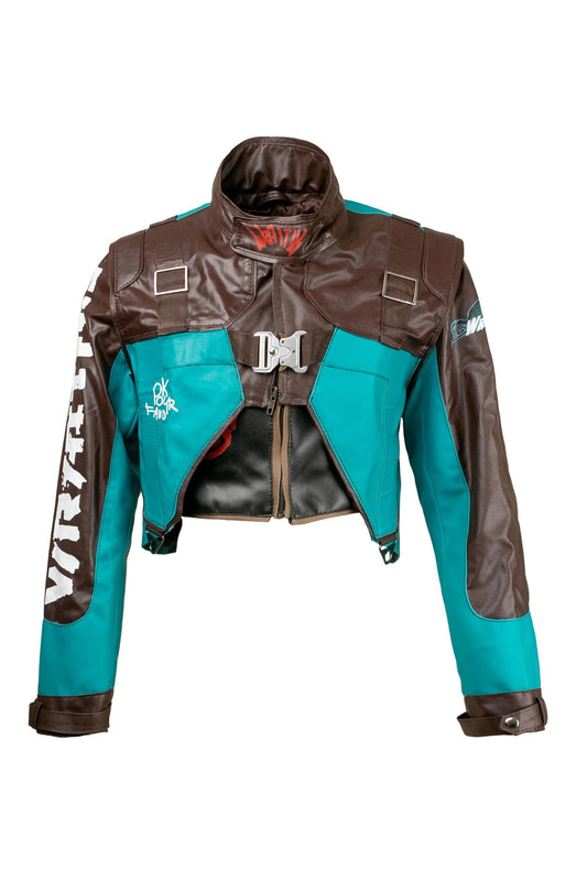 Legendary Wraiths Bolero Jacket Futuristic Cyberpunk Jacket -Handcrafted by Ox and Bulls for Cosplay