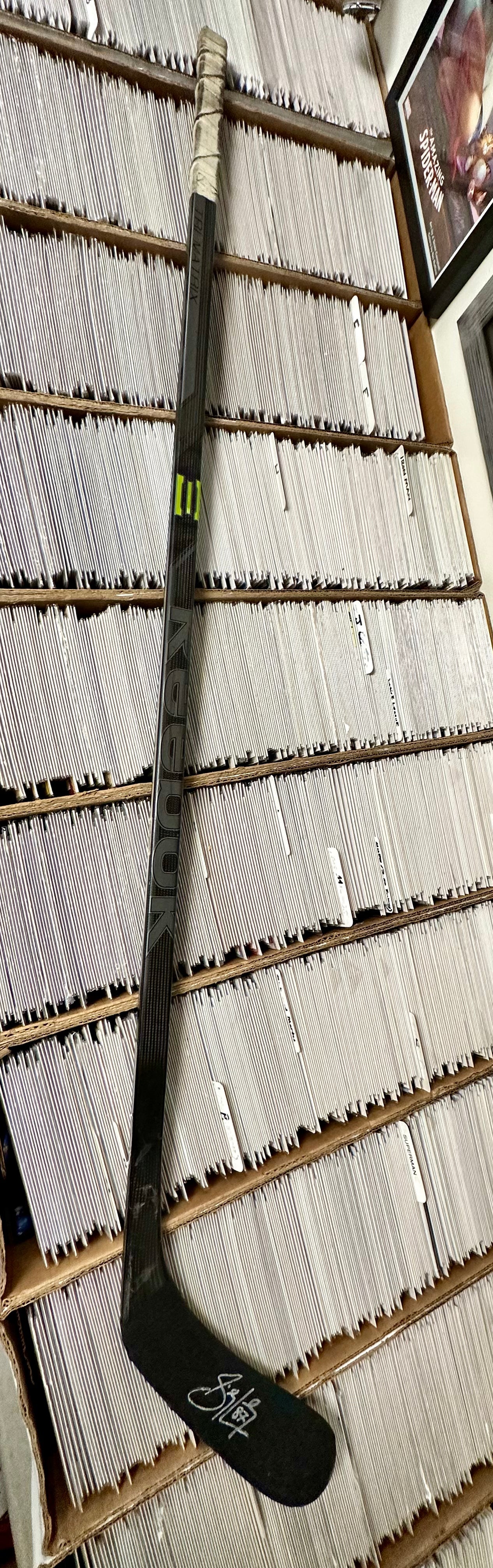 Sidney Crosby Pittsburgh Penguins NHL Authentic Game Used Reebok Hockey Stick