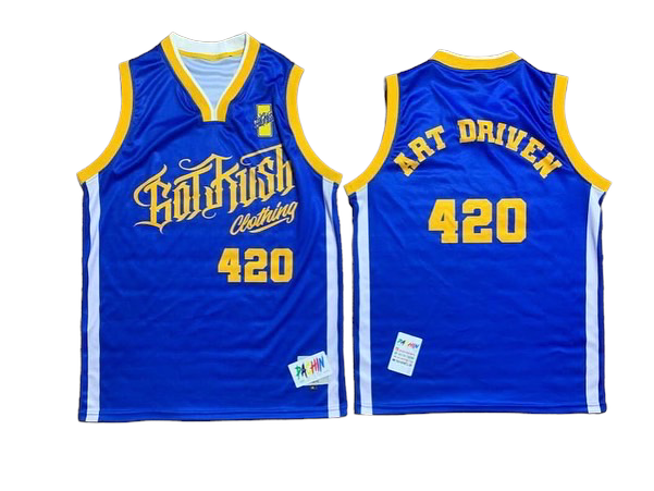 Got Kush Creed Hardwood Chaos Basketball Jersey