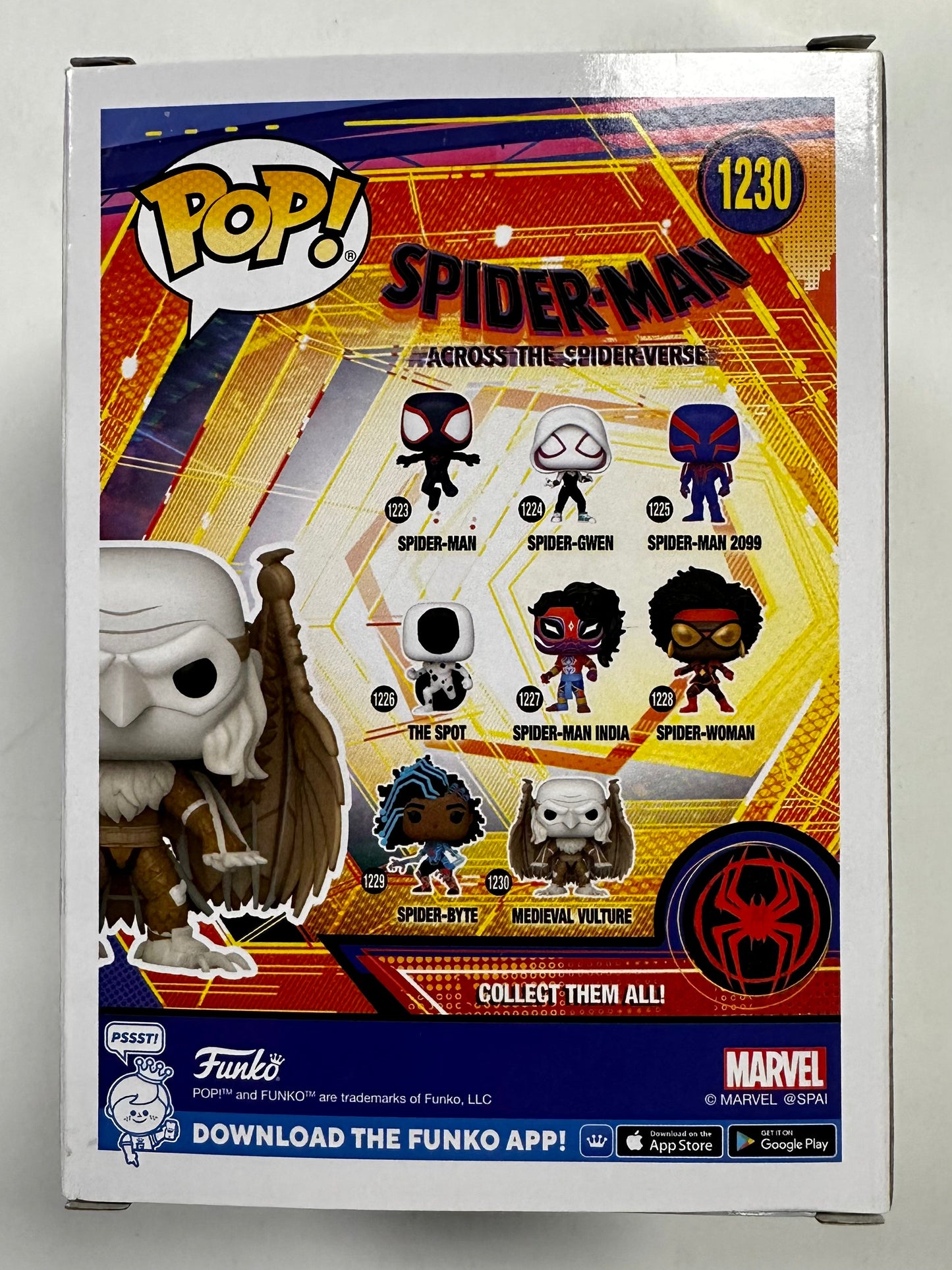Funko Pop! Marvel Medieval Vulture #1230 Across The Spider-Verse 2023 Toomes
