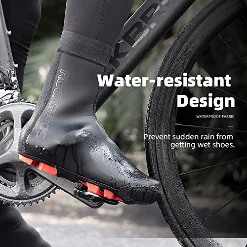 ROCKBROS Warm Windproof Water-Resistant Cycling Shoe Covers