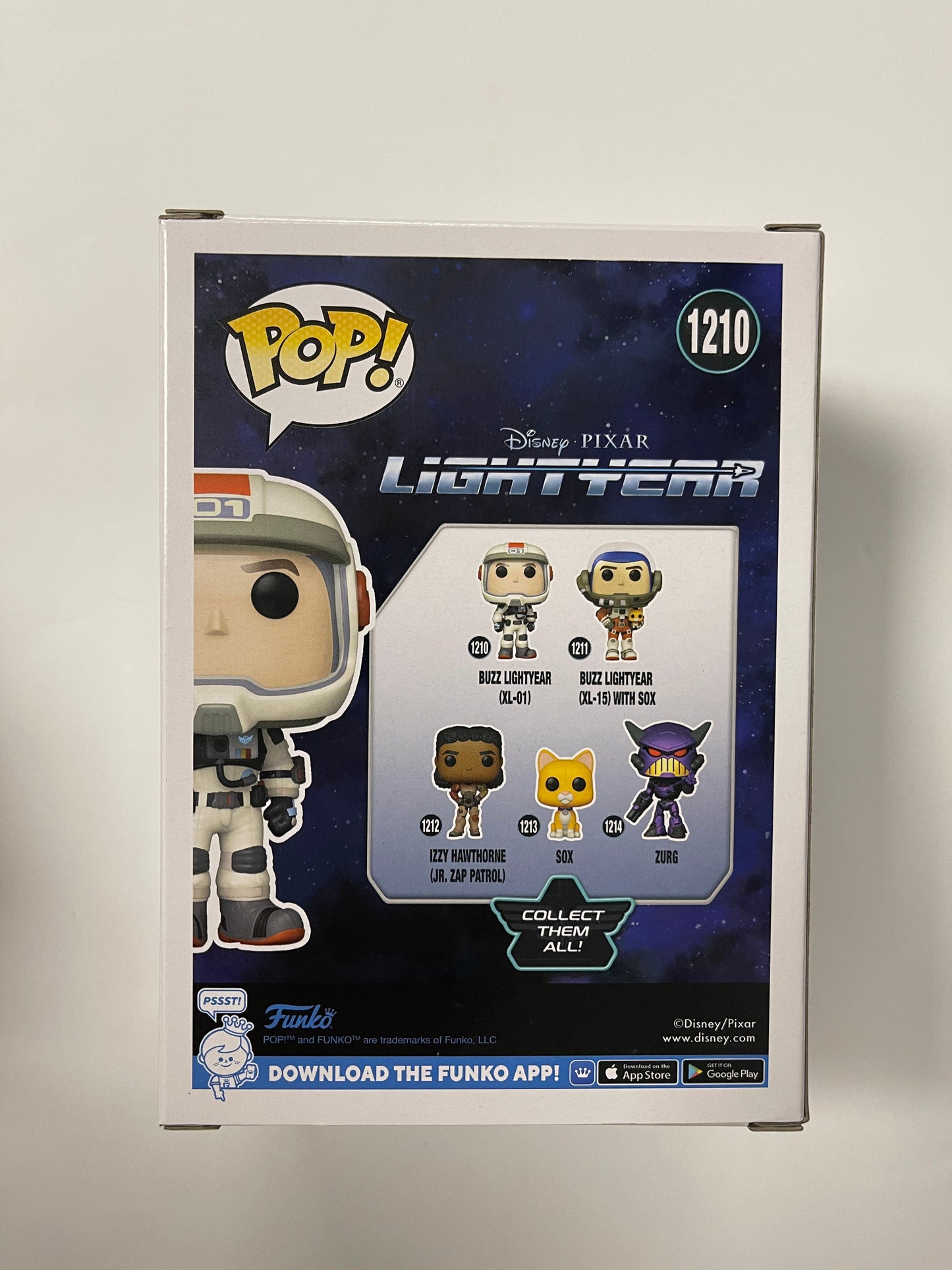 Funko Pop! Disney Buzz Lightyear (XL-1) #1210 Pixar Lightyear 2022 Chris Evans