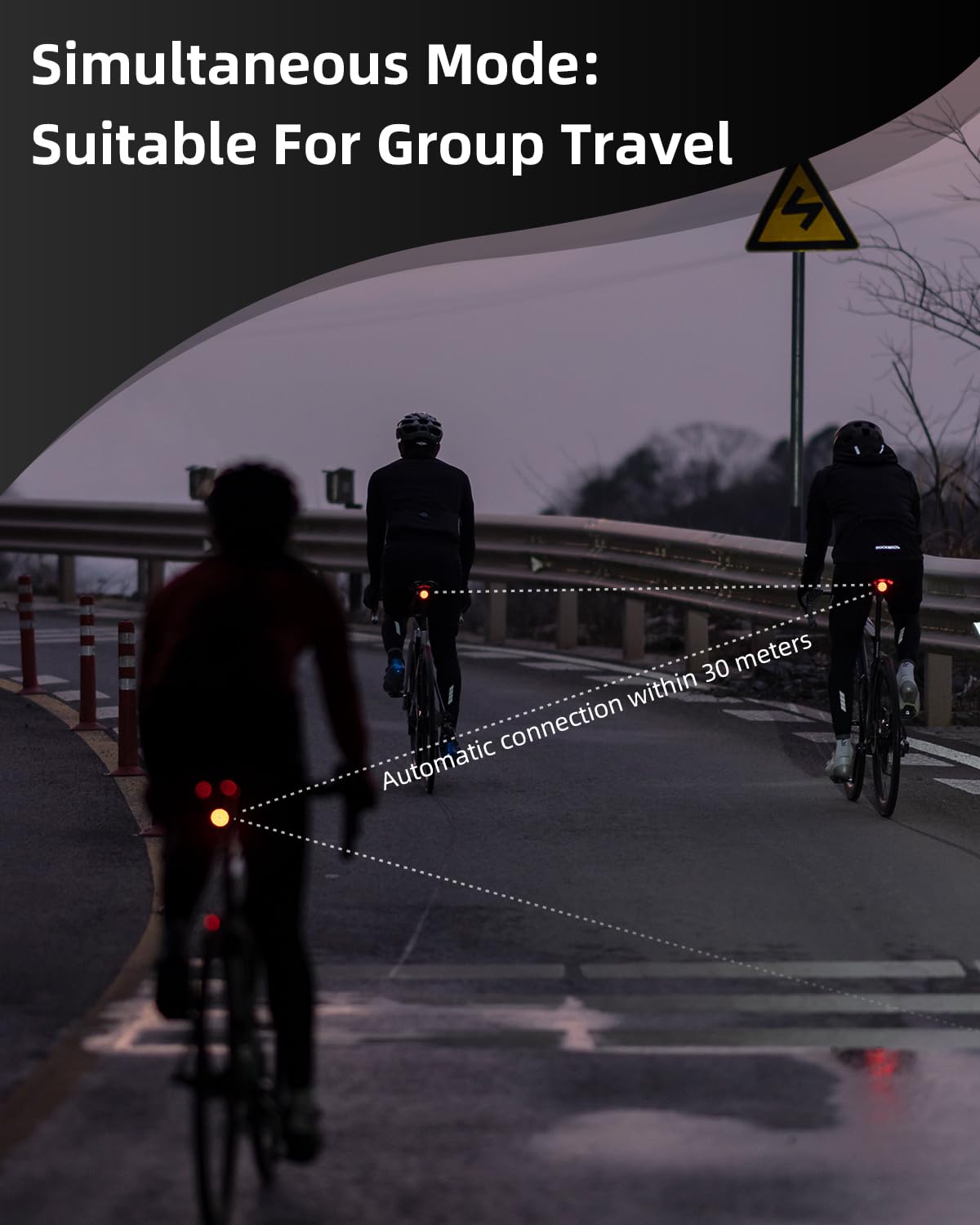 Bike Tail Light Brake Sense USB-C