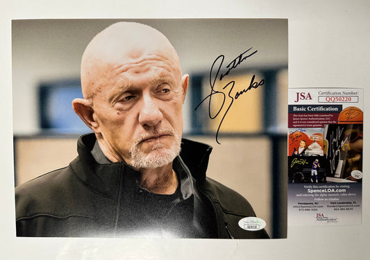 Jonathan Banks Signed Breaking Bad / Better Call Saul 8x10 Photo With JSA COA
