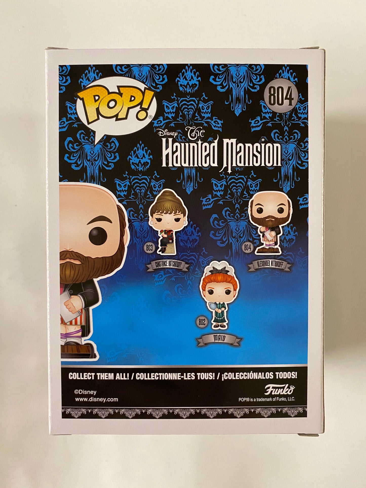 Funko Pop! Disney Alexander Nitrokoff #804 Haunted Mansion Portraits