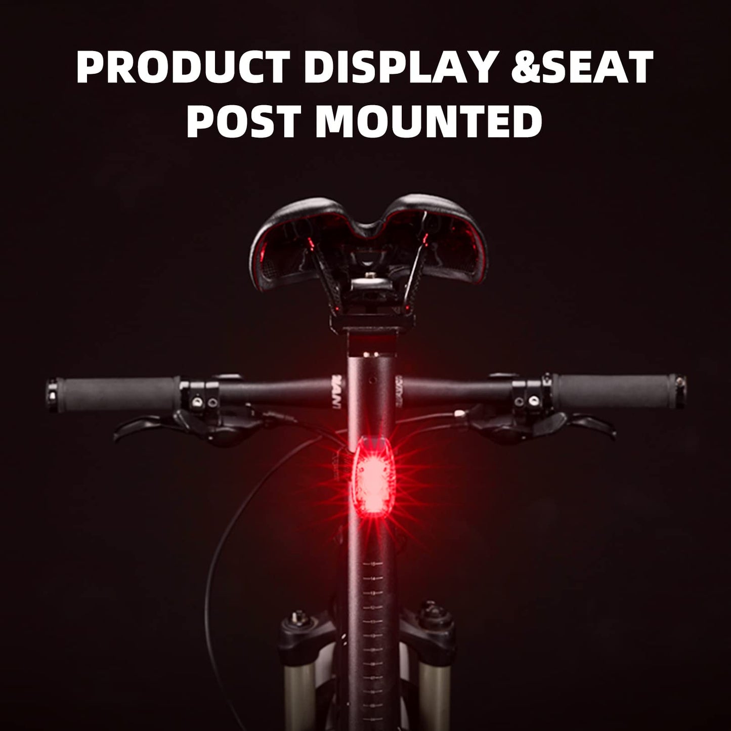 Clip-On Tail Light 3 Lighting Modes